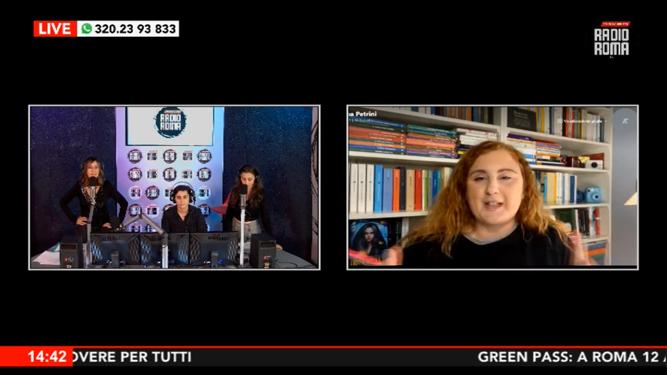 Gea Petrini a Radio Roma per parlare di elezioni amministrative 2021